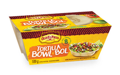 Bol tortilla Old El PasoMC Gratuit