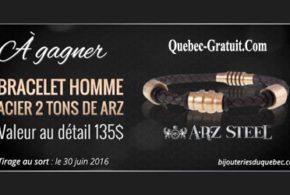 Bracelet Homme Acier 2 tons de ARZ