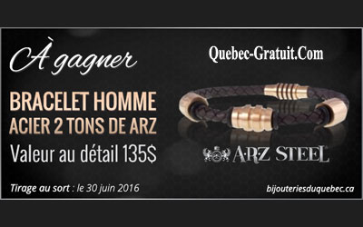 Bracelet Homme Acier 2 tons de ARZ