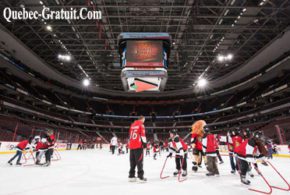 Camp de perfectionnement de hockey ou paire de patin