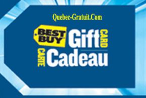 Carte cadeau Best Buy de 50$