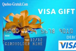 Carte cadeau Visa de 50$