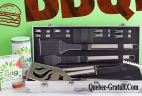 Coffret d'ustensiles Cuisinart pour le BBQ