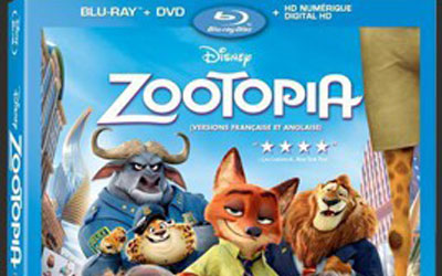 Combo Blu-rayDVD du film Zootopia