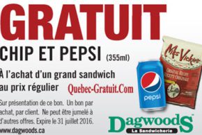 Coupons rabais Dagwoods