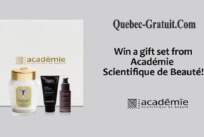 Ensemble cadeaux Académie Scientifique de Beauté