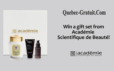 Ensemble cadeaux Académie Scientifique de Beauté