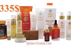 Ensemble cadeaux beauté Sibu