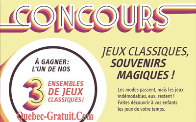 Ensemble de jeux classiques