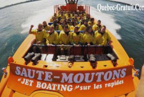 Excursion de Saute-Moutons, tyrolienne et souper