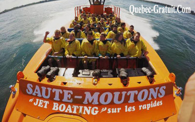 Excursion de Saute-Moutons, tyrolienne et souper