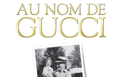 Exemplaire de la biographie « Au nom du Gucci »