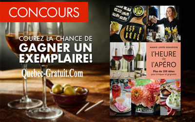 Exemplaires du livre L'heure de l'apéro