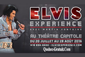Forfait souper-spectacle pour Elvis Experience