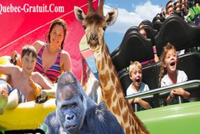Forfaits familiaux au Zoo de Granby incluant nuitées
