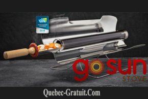 Four solaire GoSun Sport pour cuisiner en camping