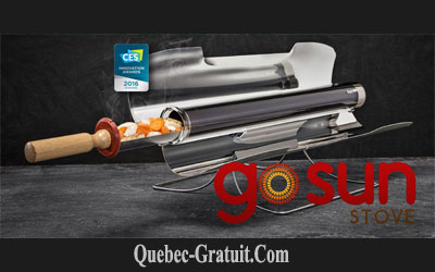 Four solaire GoSun Sport pour cuisiner en camping