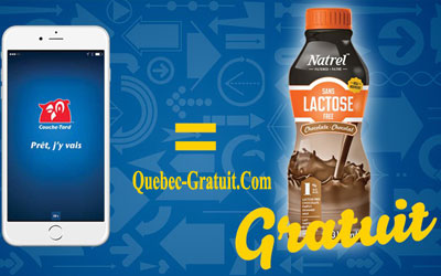 Lait Natrel au chocolat Gratuit