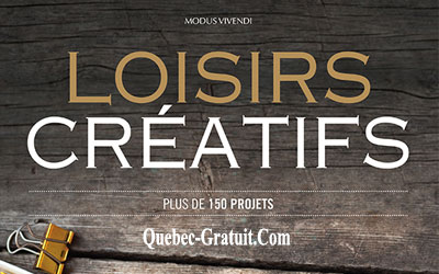 Livre « Loisirs créatifs »