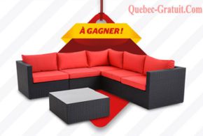 Mobilier de jardin modulaire Henryka de 1649 $