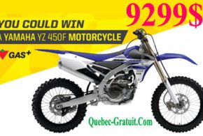 Motocross Yamaha YZ450F de 9299 $