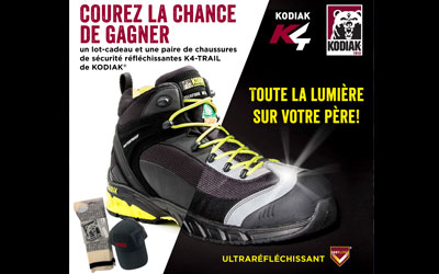 Paire de bottes K4-Trail Kodiak et un lot-cadeau