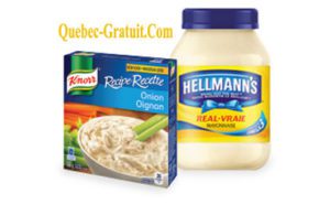 Rabais de 2$, Knorr et Hellmann’s