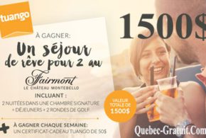 Séjour de rêve pour 2 au Fairmont Le Château Montebello