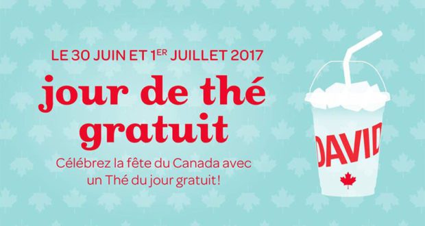 Thé Gratuit Chez DavidsTea