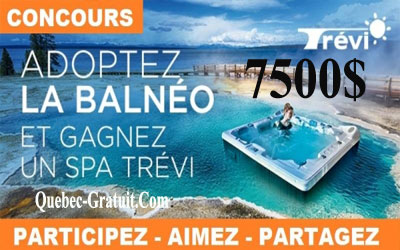 Un Spa Trévi Solaya de 7500 $