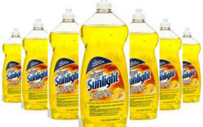 Un liquide vaisselle Sunlight Gratuit