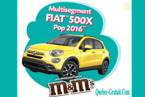 Véhicule 2016 Fiat 500X Pop Crossover