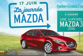 Véhicule de marque Mazda, modèle Mazda 3G, année 2016