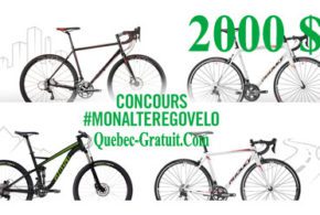 Vélos au choix du gagnant