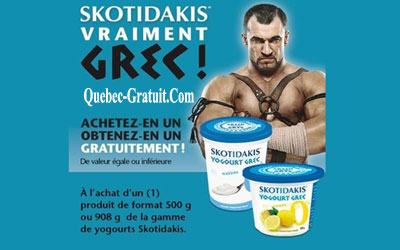 Yogourt Skotidakis Gratuit