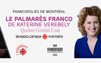 Billets de spectacles présentés aux FrancoFolies de Montréal