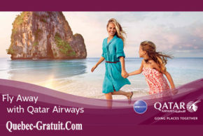 Billets d'avion Qatar Airways de 3000 $