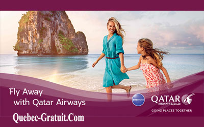 Billets d'avion Qatar Airways de 3000 $