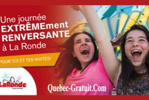 Billets pour la journée du 18 août 2016 à La Ronde