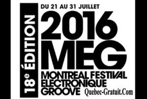 Billets pour le Festival MEG – Montréal Électronique Groove