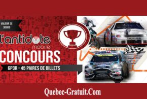 Billets pour le GRAND PRIX DE TROIS-RIVIÈRES