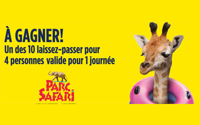 Billets pour le Parc Safari à Hemmingford