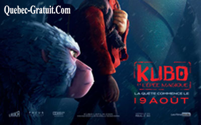 Billets pour le film Kubo et l'épée magique