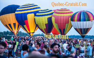 Billets spectacles de l'International de montgolfières