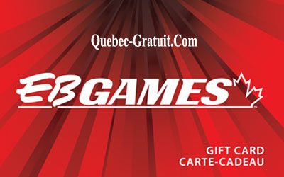 Carte-cadeau EB Games de 100 $