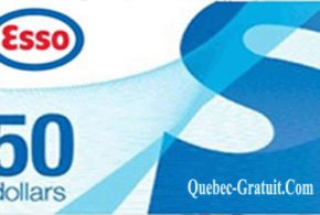 Carte cadeau Esso de 50 $