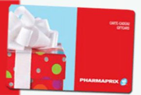 Carte cadeau Pharmaprix de 100 $
