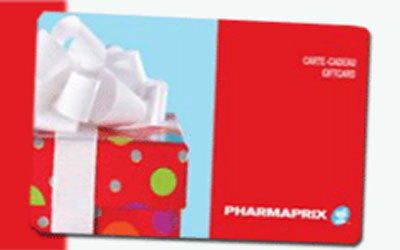 Carte cadeau Pharmaprix de 100 $