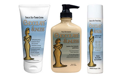 Echantillon gratuit de la lotion bronzante Chocolate Sunless