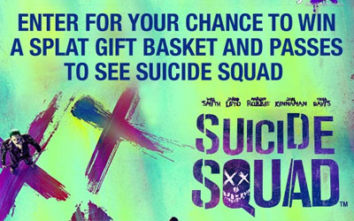 Ensemble cadeaux du film Suicide Squad